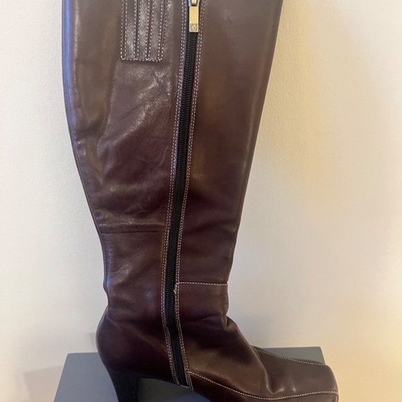 Women's high heeled boots - Picture 2 of 9